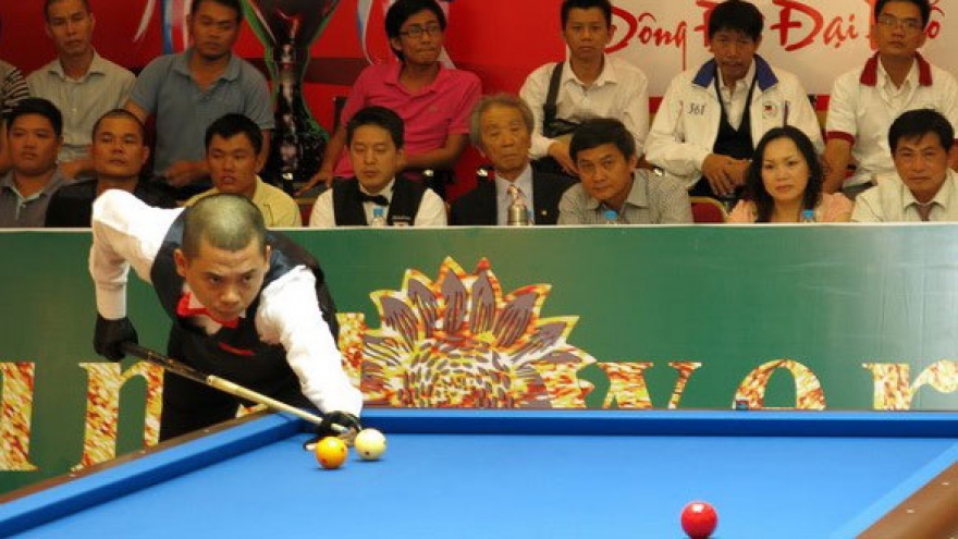 Int’l Three-Cushion Carom Billiards Tournament opens