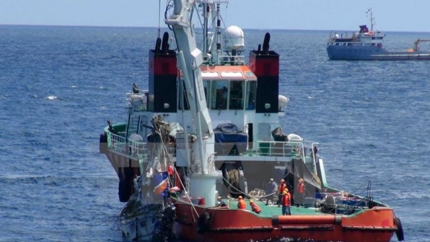 Memorial service for CASA 212 crewmembers on June 30