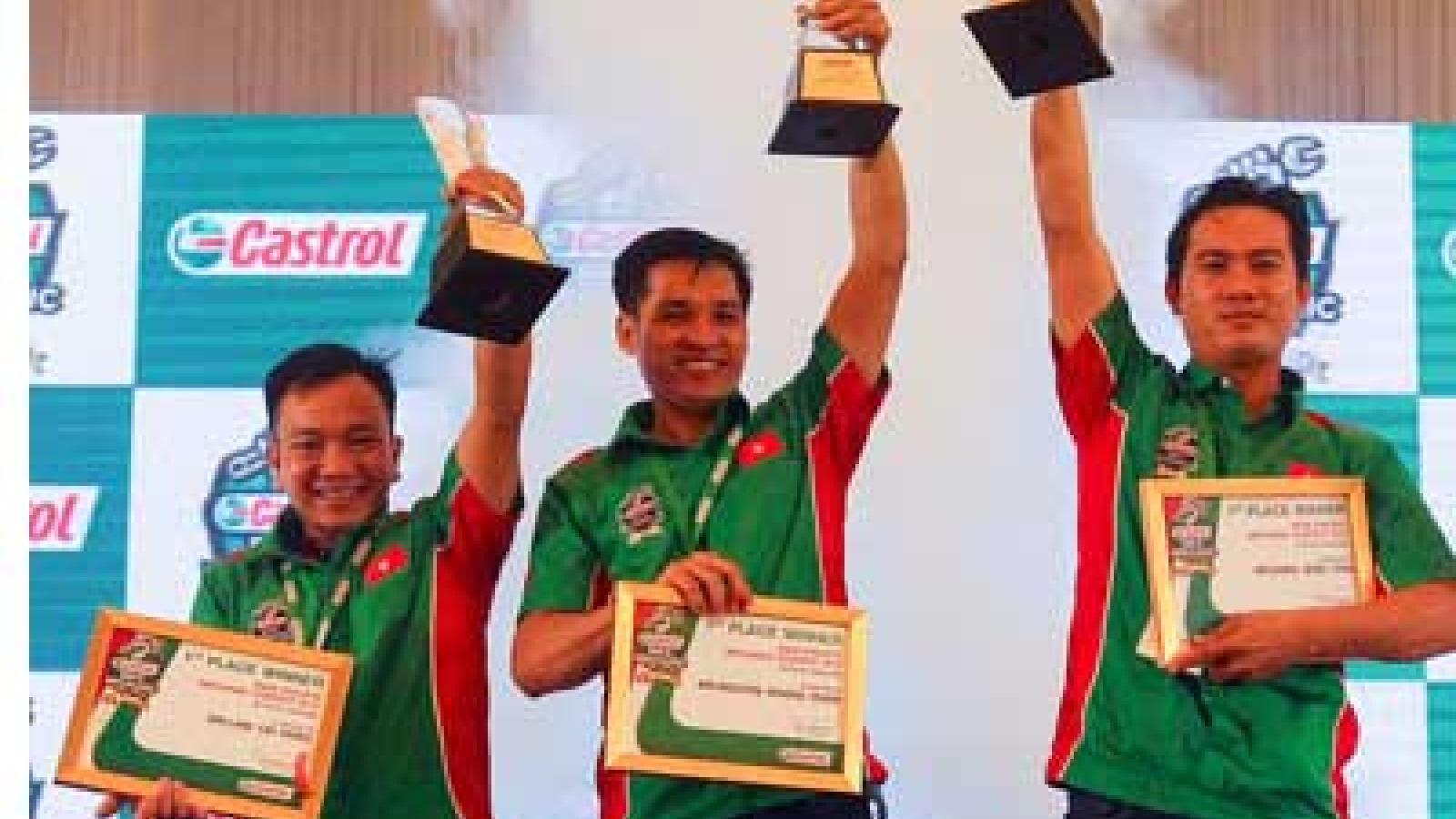 Vietnam wins first in Castrol Bike Mechanic Contest 2017