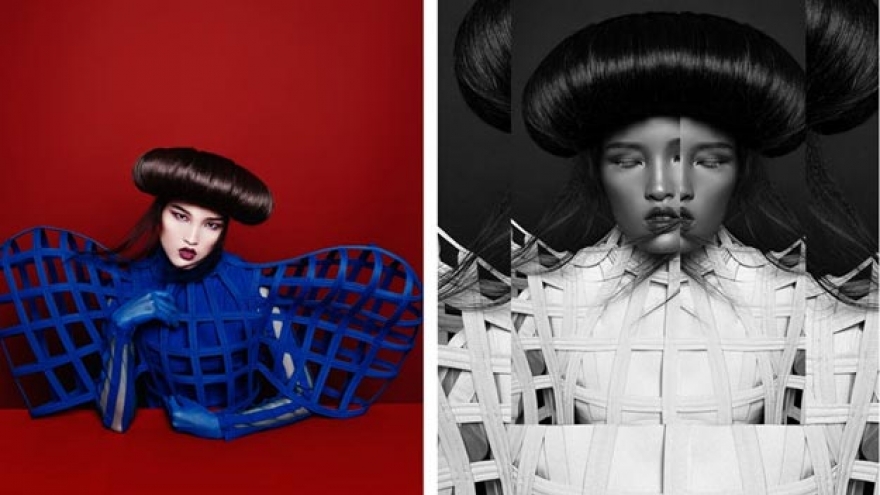 Cha Mi in Hardy Yuen’s photoshoot