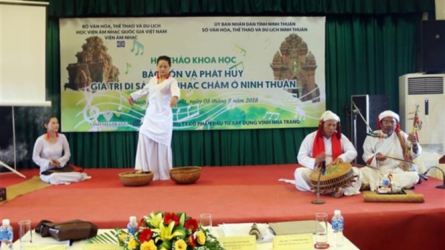 Measures sought to preserve Cham musical heritage