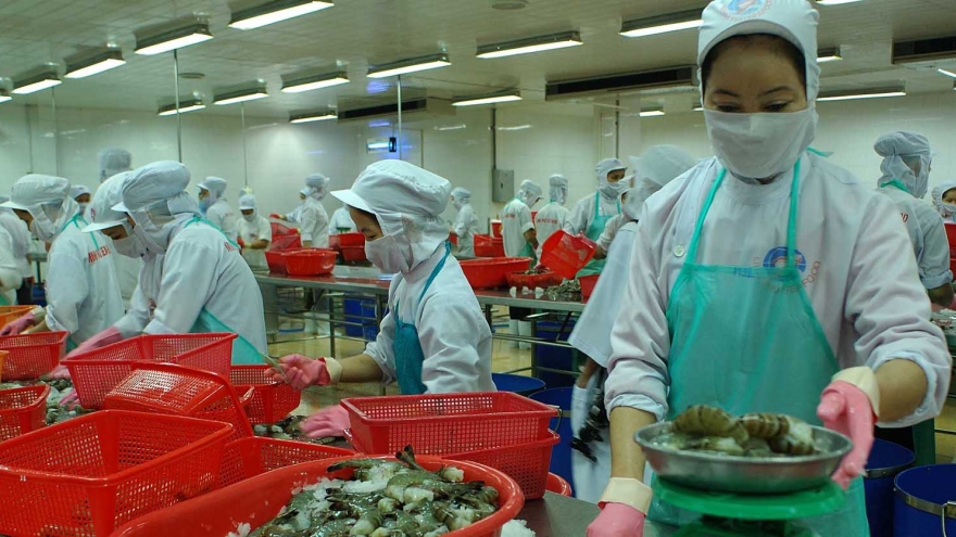 Duties on Vietnam shrimp sent to US increased
