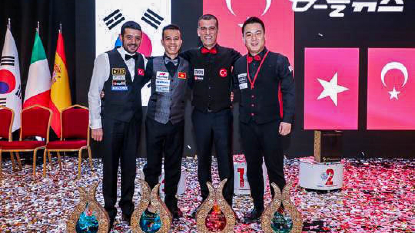 Tran Quyet Chien ranked 6th in world billiards rankings