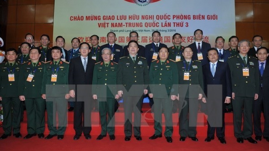China, Vietnam hold third border defence friendship exchange