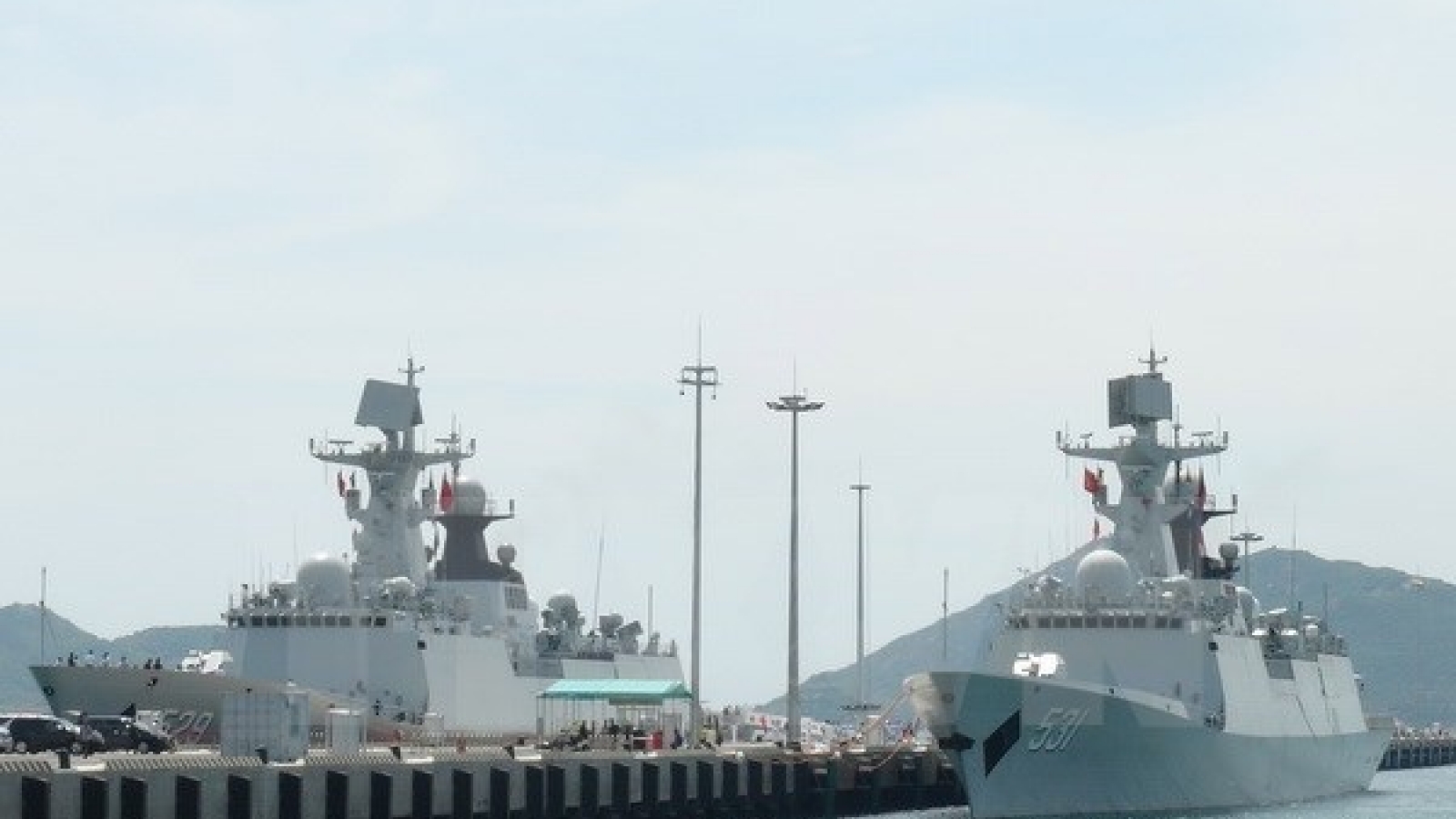China’s naval fleet visits Ho Chi Minh City