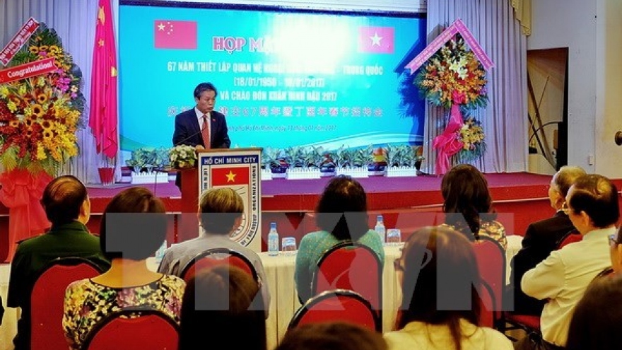 Vietnam-China 67-year ties marked in HCM City ceremony