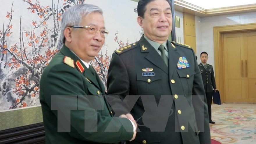 Vietnam, China beef up defence ties