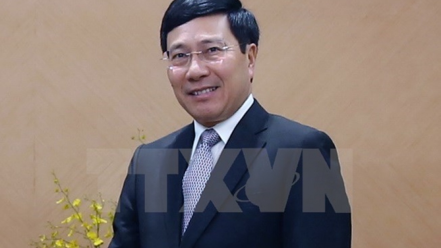 Deputy PM Pham Binh Minh visits China