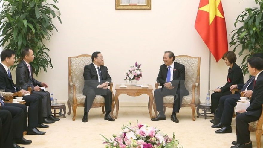 Deputy PM greets Chinese Deputy Minister of Public Security