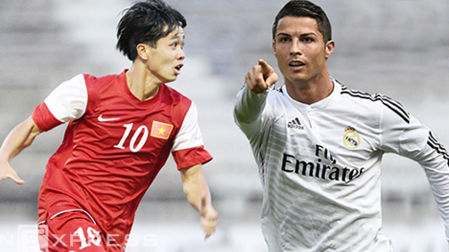 Cong Phuong misses chance to meet Cristiano Ronaldo