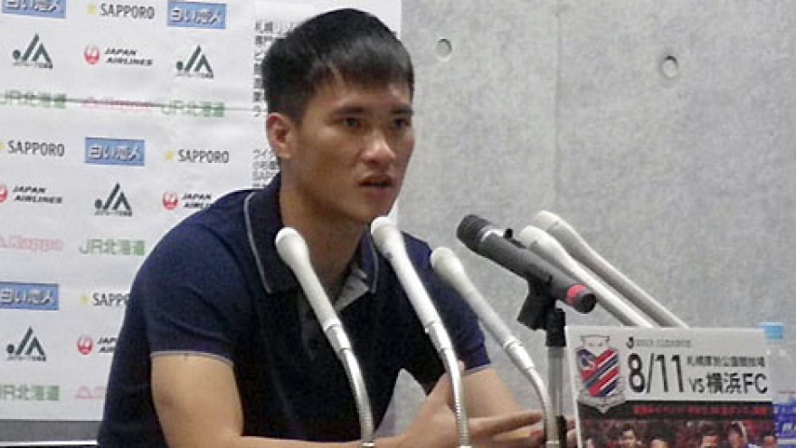 Cong Vinh scores for Consadole Sapporo 