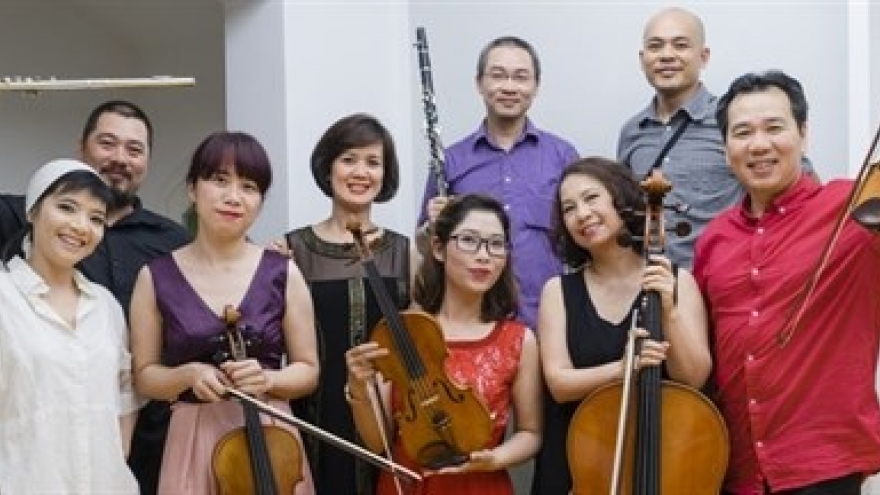 Contemporary tunes in Hanoi New Music Ensemble concert