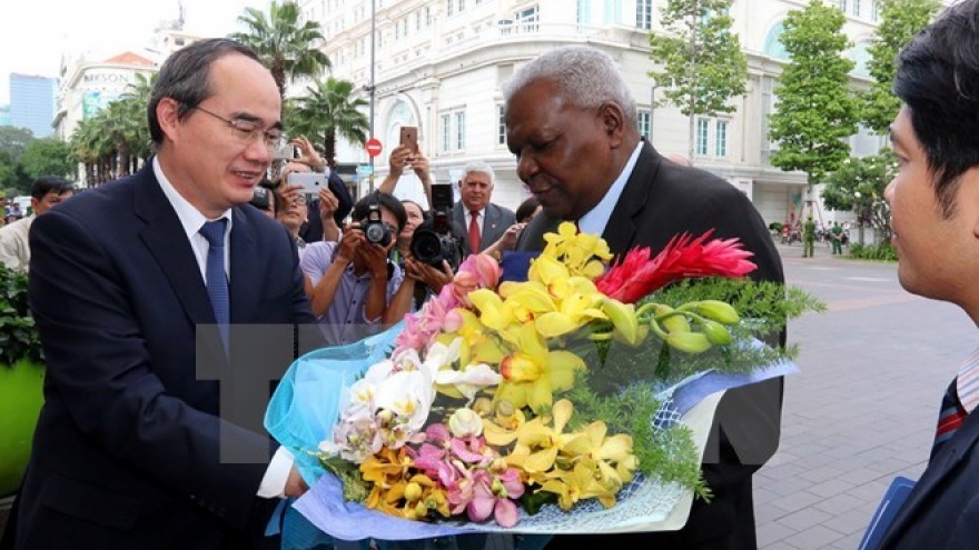 Cuban top legislator visits HCM City