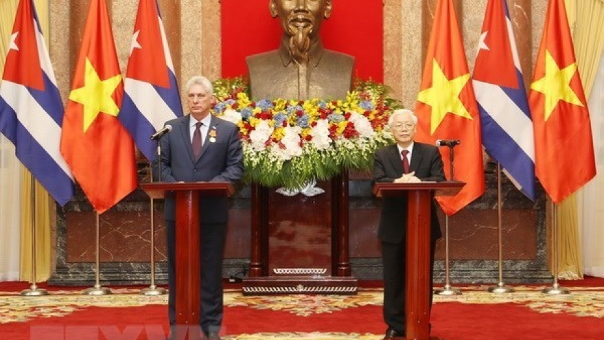 Vietnam, Cuba resolved to work for sustainable cooperation