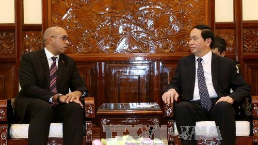 State President meets with Cuban and EU envoys