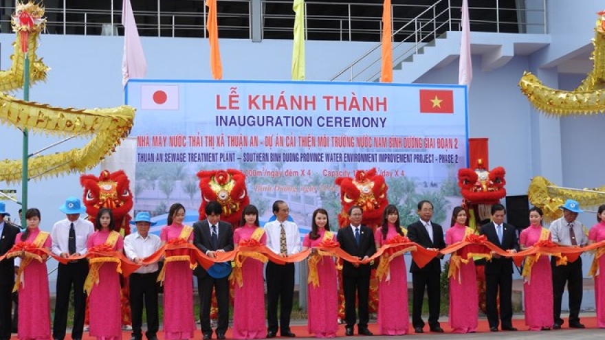 Binh Duong’s second waste water plant begins operation