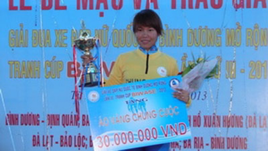Cam Le triumphs at int’l women’s cycling tournament