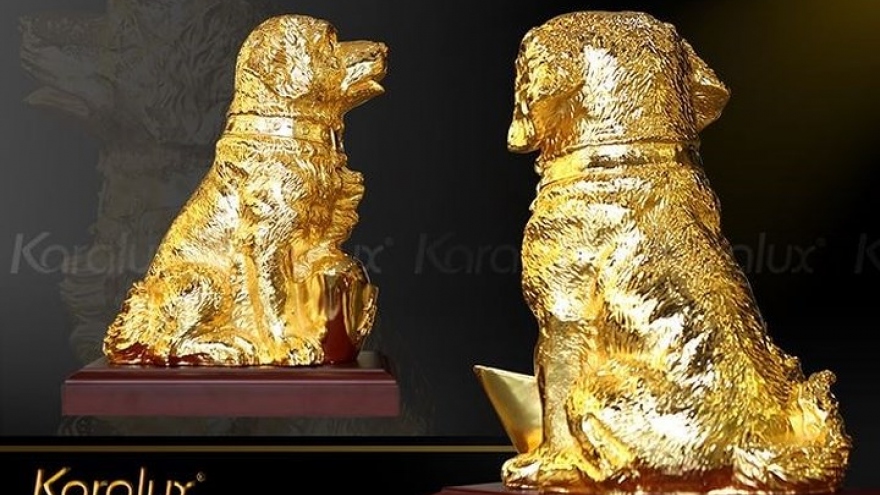 Dogs get the Midas touch for God of Wealth Day