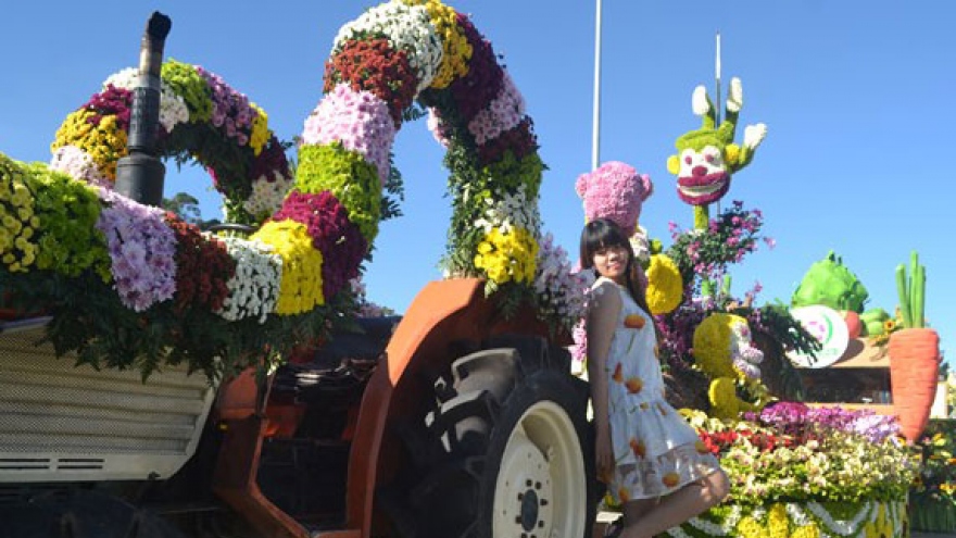 
        Unique records at Da Lat Flower Festival 2015
                              