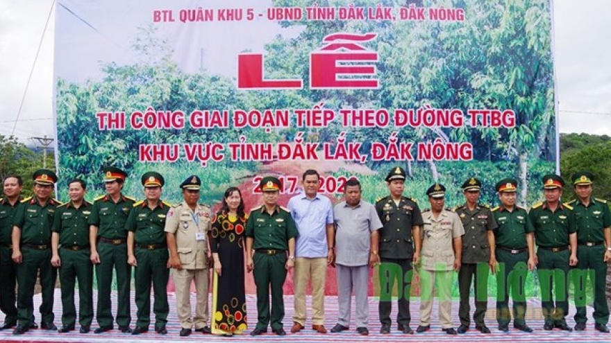 Central Highland provinces build patrol route along Vietnam-Cambodia border