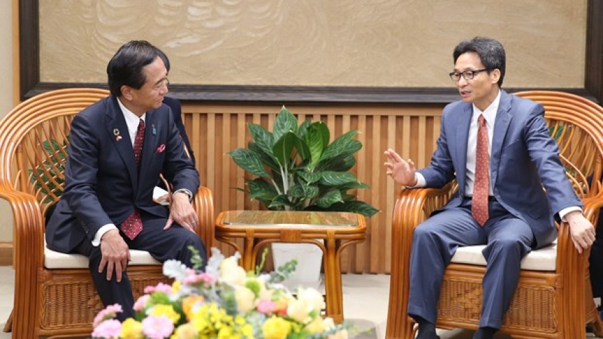 Deputy PM greets Japan’s Kanagawa Governor