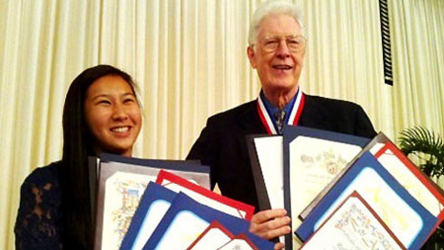 Vietnamese-American woman awarded