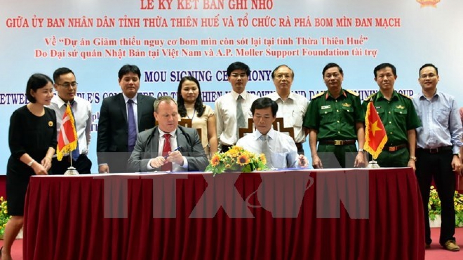 Denmark helps clear leftover ordnance in Thua Thien-Hue