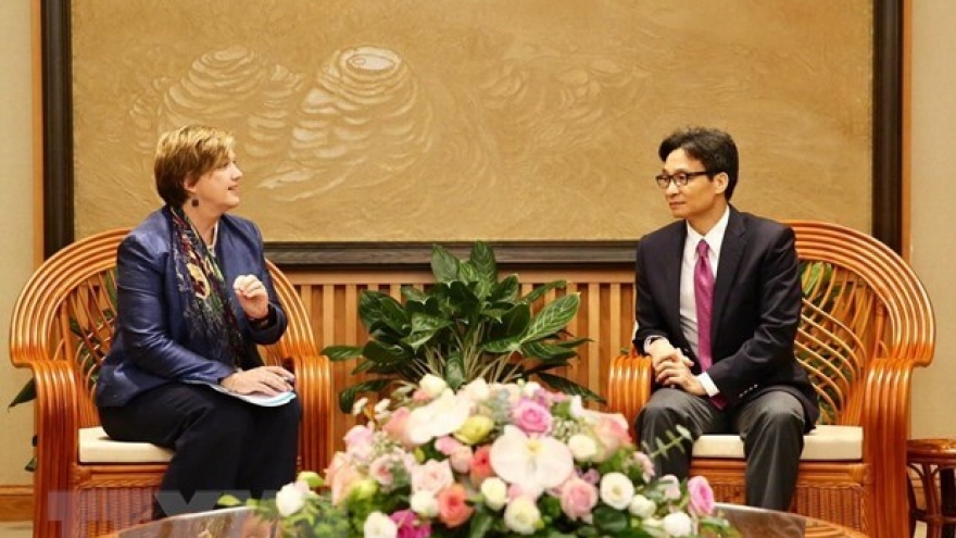 Deputy PM receives new UNICEF Representative in Vietnam