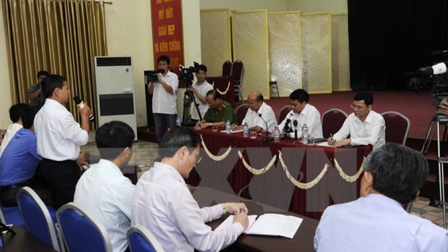 
        Hanoi works to settle incident in Dong Tam commune
                              