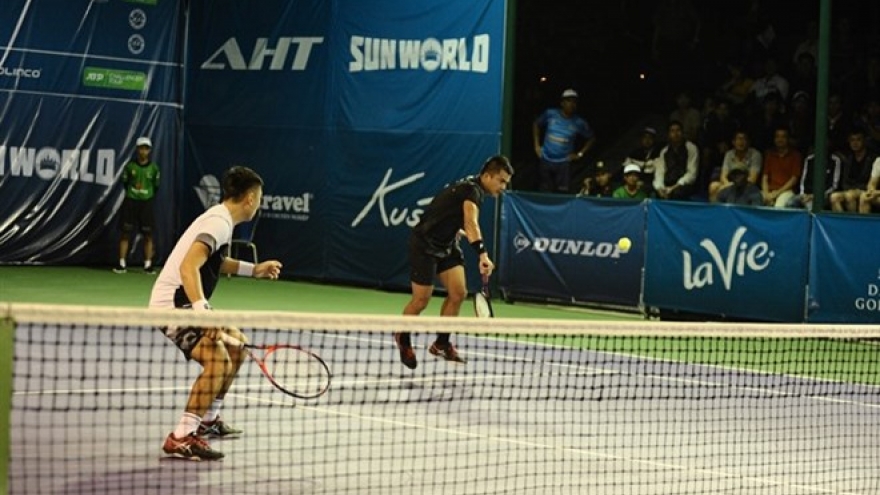 Duo Nam, Khanh lose in first round of Vietnam Open