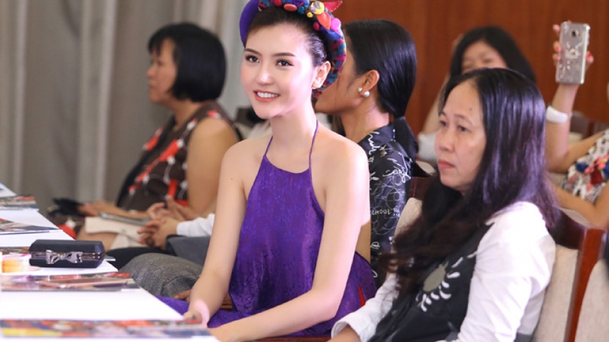 Ngoc Duyen graceful at HCM City event