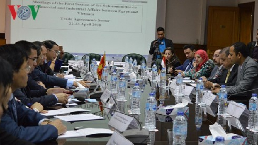 Vietnam, Egypt show determination to effectively realize trade deals
