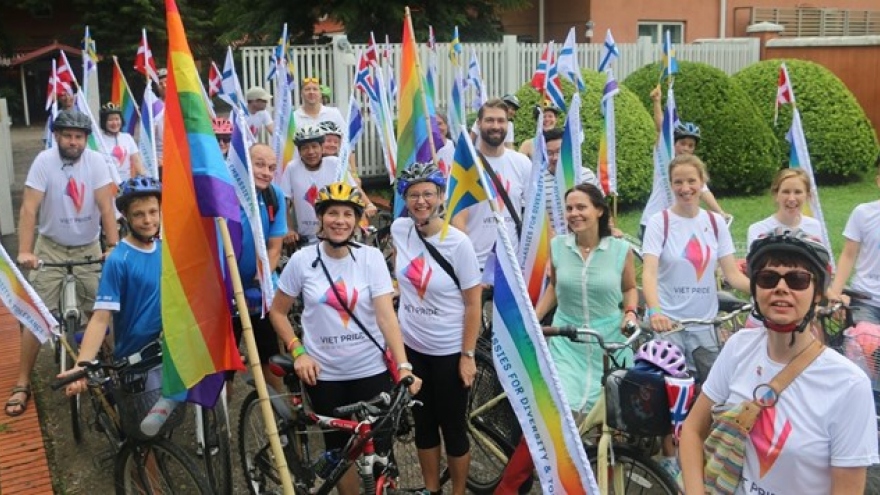 Nordic embassies take part in Hanoi Pride Parade