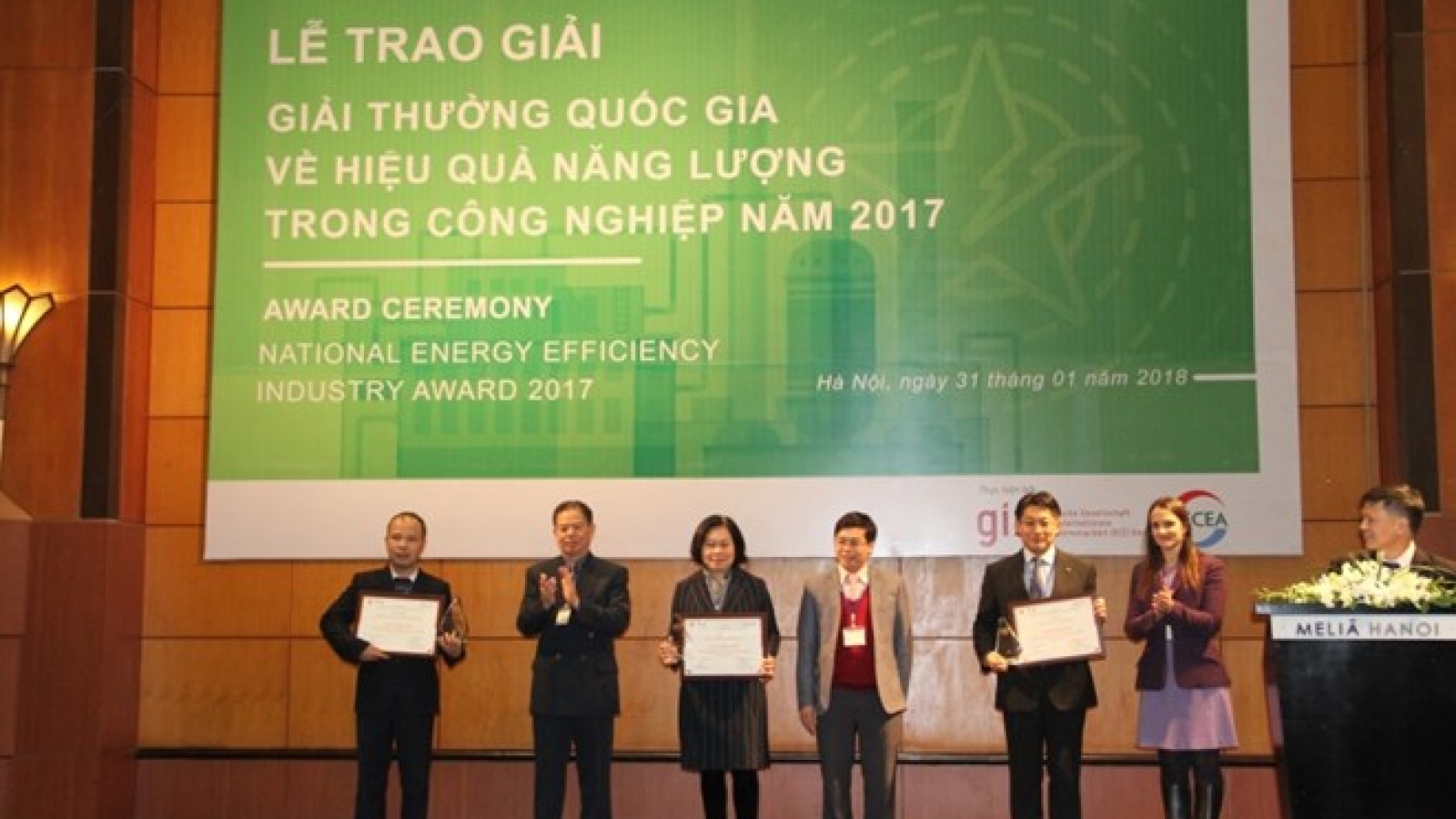 Vietnam Energy Efficiency Industry Awards 2017 presented in Hanoi