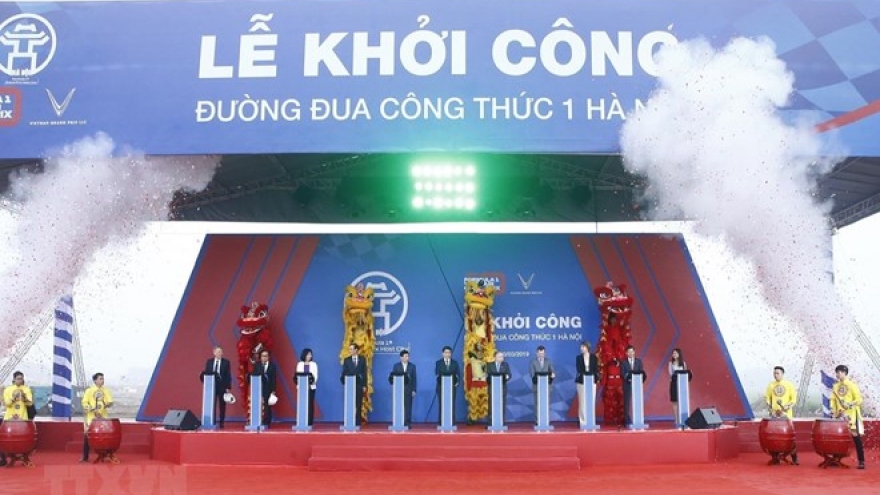 Work begins on F1 racetrack in Hanoi