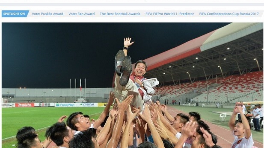 FIFA lauds Vietnam football’s achievements