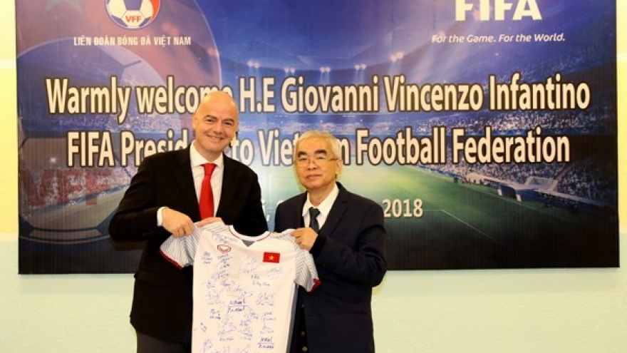 FIFA pledges support for Vietnam’s football development