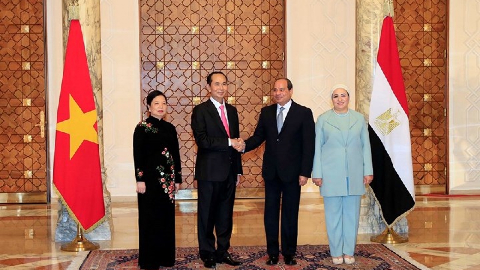 Overview of President Quang’s Egypt visit