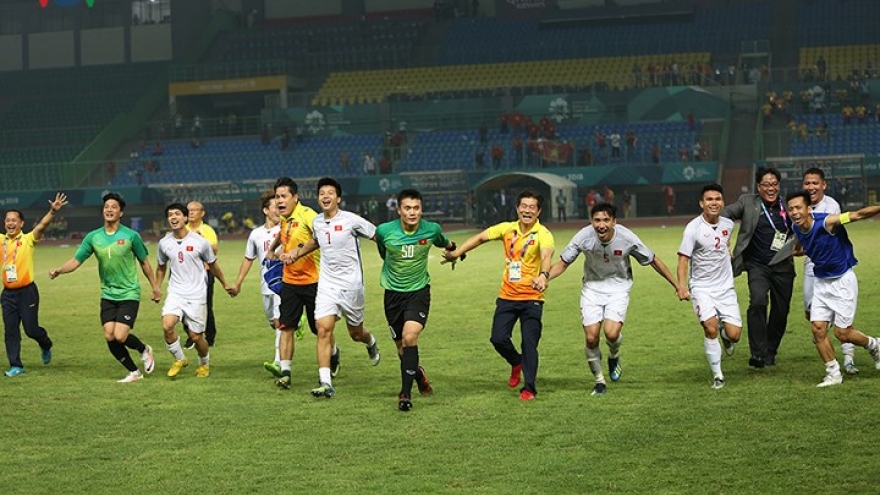 Vietnam beats Syria 1-0, entering ASIAD semifinals for first time