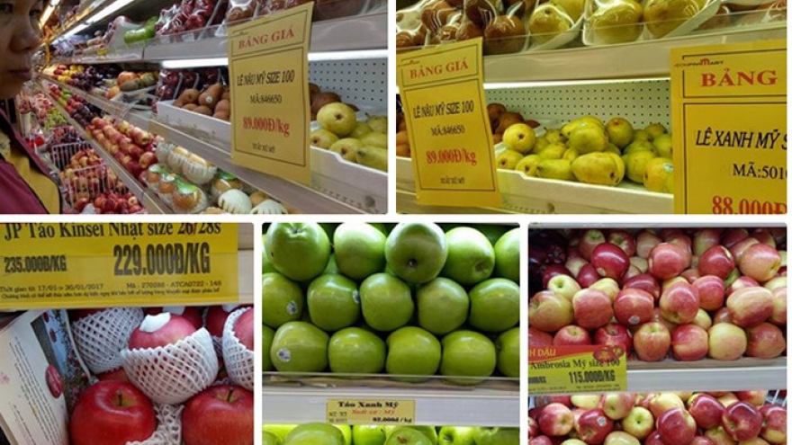 Foreign fruit in high demand this TET holiday