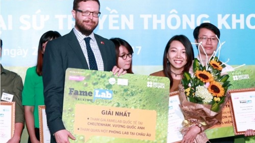 Vietnamese scientist in British Council finals competition