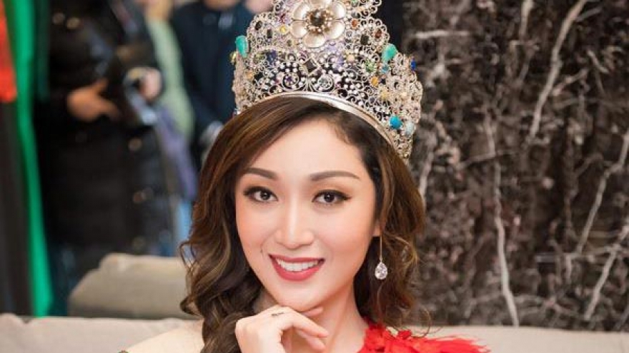 Miss Earth 2017 Karen Ibasco arrives in Hanoi