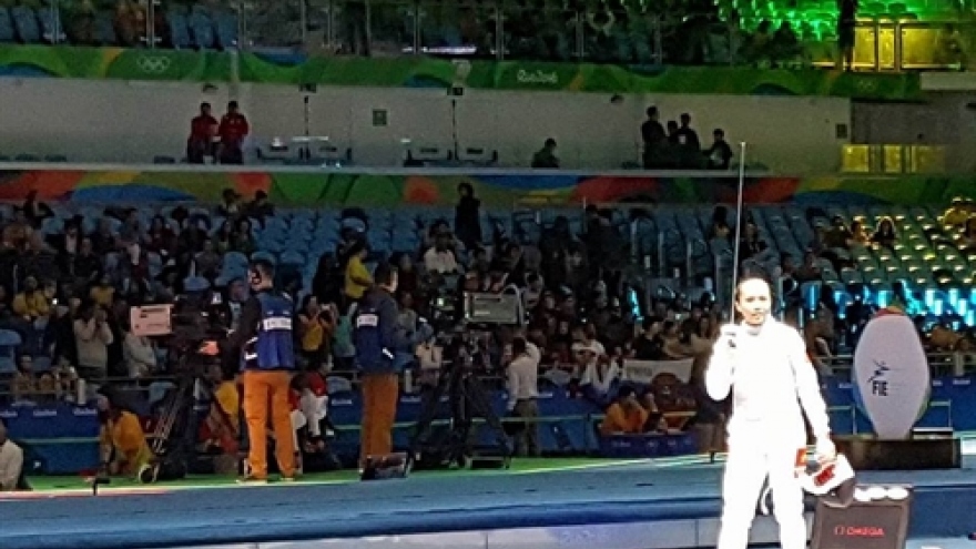Fencer Anh out of Rio Games after two matches 