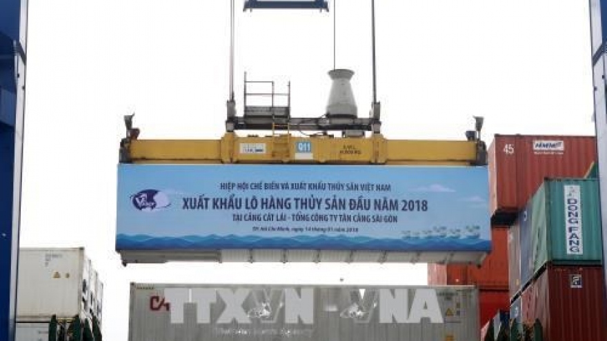 
        First seafood batch of 2018 shipped abroad
                              