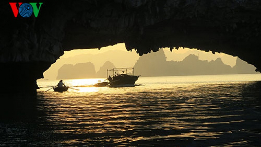 Fishing villages in the sea 