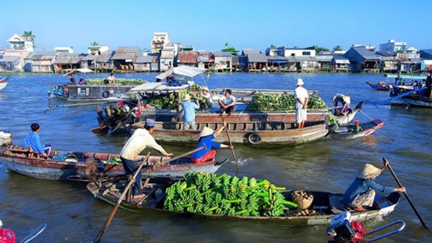 Floating markets in south-west Vietnam a sight to behold