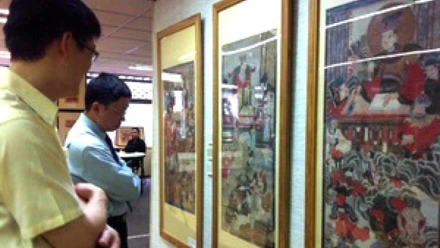 Vietnamese folk paintings exhibited in France