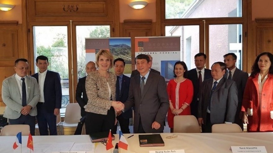Vietnam, France set link-up to develop global geoparks