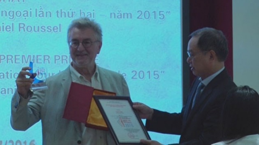 French film-maker Daniel Roussel wins Vietnam’s press award
