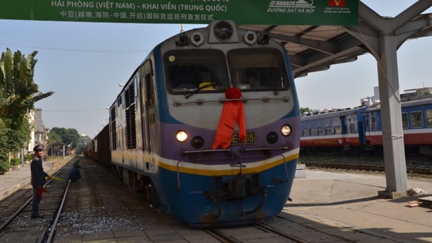 Freight rail service linking Hai Phong with China’s Kaiyuan launched